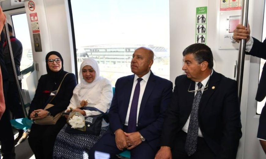 وزير النقل يفتتح المرحلة الأولى من مشروع مونوريل شرق النيل مع صور حصرية