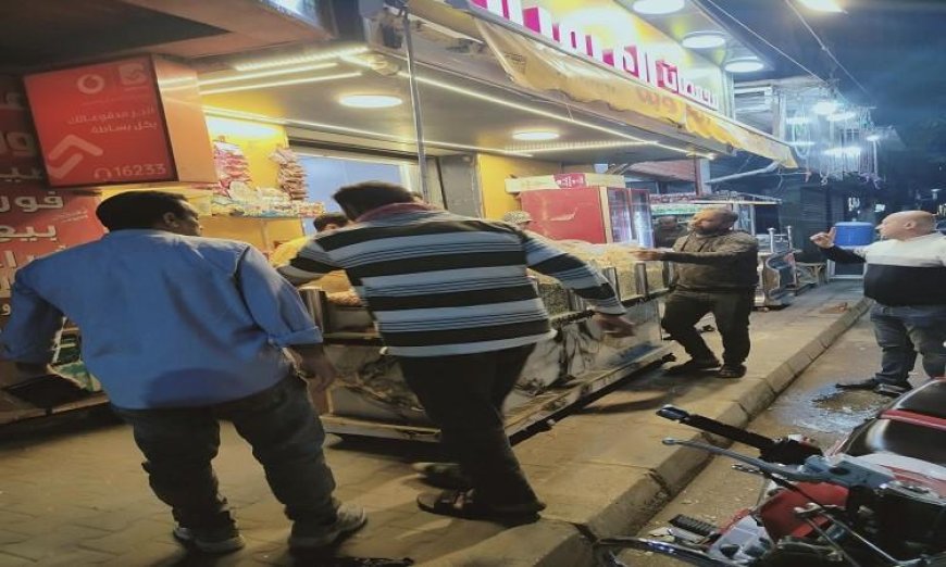 حملات مكبرة في المنوفية تسفر عن تحرير 85 محضر إشغال وإزالة فورية