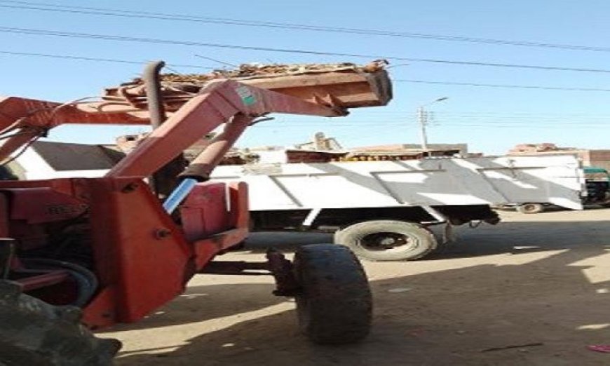 نظافة شاملة ورفع الإشغالات بمراكز الفيوم عبر حملات مكثفة