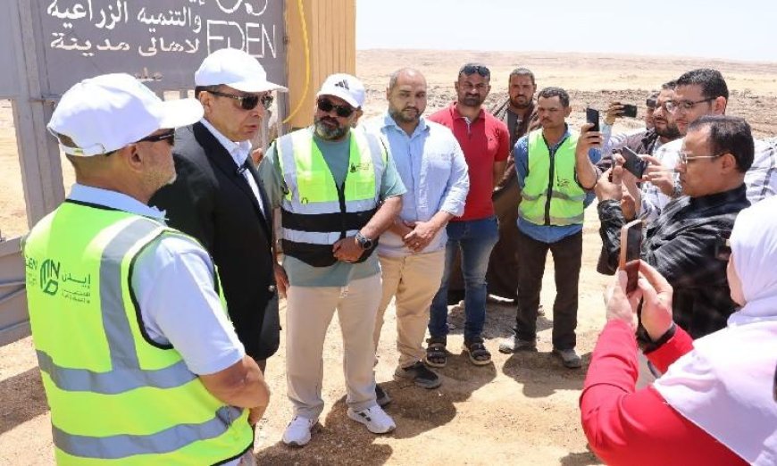 محافظ المنيا يواصل متابعة الاستعدادات الختامية لافتتاح سوق الماشية الجديد في ملوي