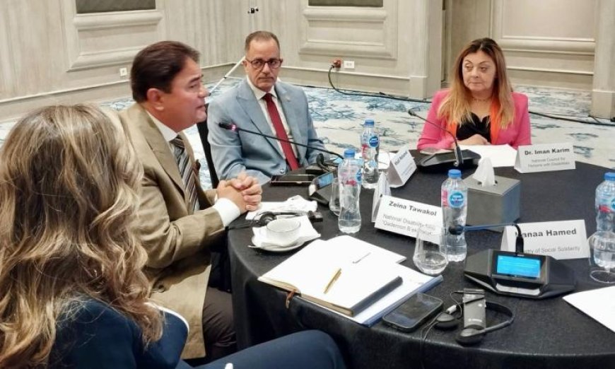 ايمان كريم تبرز في اجتماع جامعة الدول العربية مع وكالات الأمم المتحدة