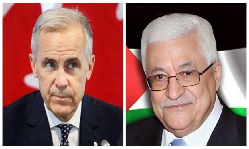 رئيس فلسطين يناقش القضايا الداخلية والإقليمية والدولية مع رئيس الوزراء الكندي