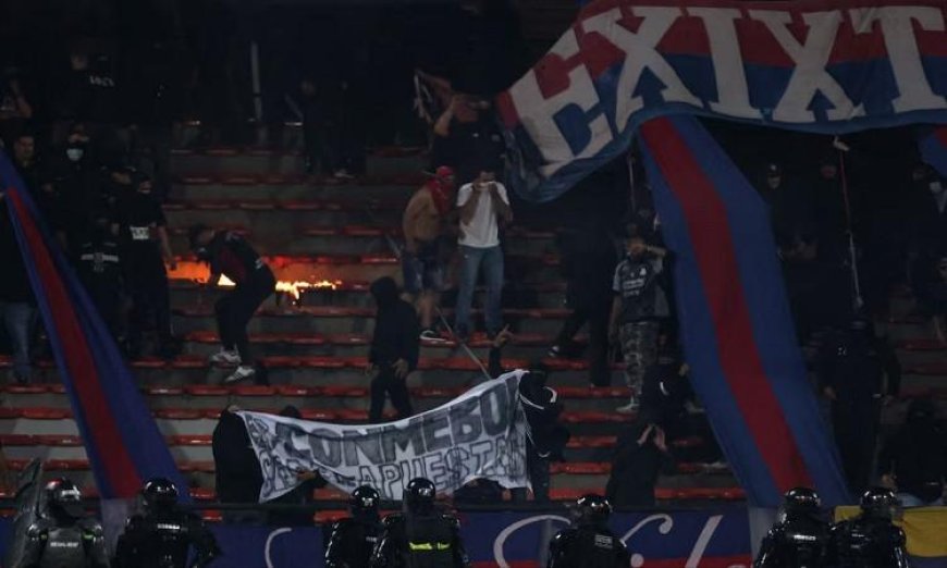 إلغاء مباراة كأس ليبرتادوريس في كولومبيا نتيجة شغب الجماهير وتأثيره على المنافسات