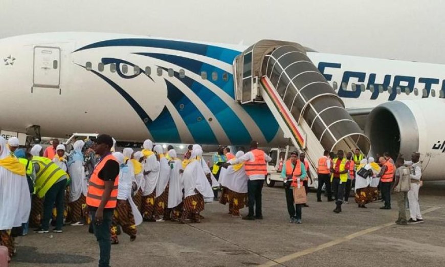 مصر للطيران تنقل 9150 حاجًا من غينيا ومالي وفلسطين إلى الأراضي المقدسة