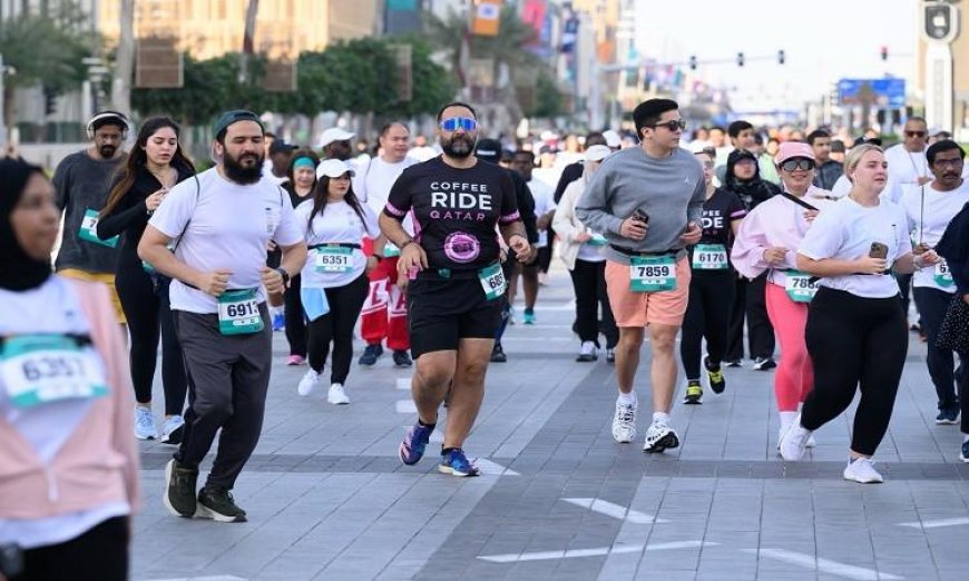 قطر تستضيف سباق نصف الماراثون العالمي تحت الأضواء في الدوحة