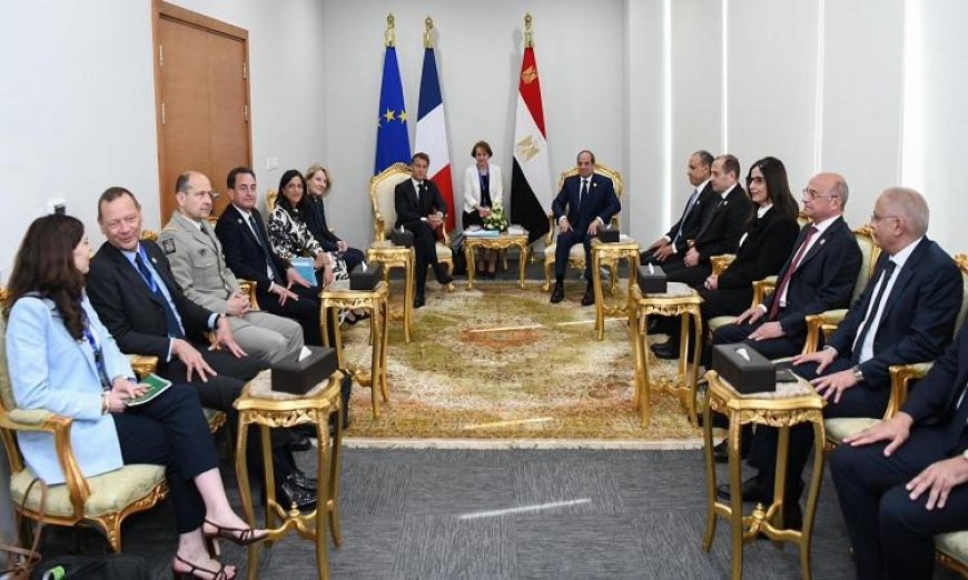 التنسيقية تبين كيف تعكس مباحثات الرئيس السيسي مع نظيره الفرنسي مكانة مصر في الساحة الدولية