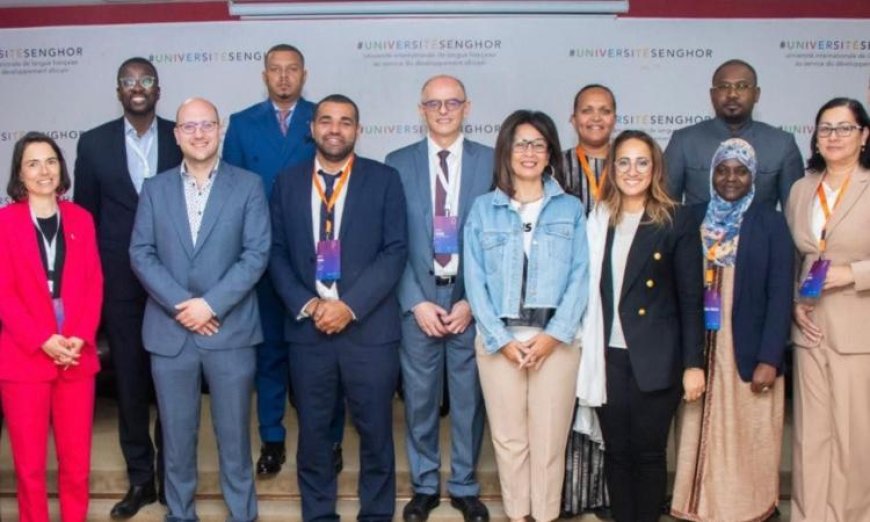وزيرة الثقافة تحتفل بافتتاح المقر الجديد لجامعة سنجور الدولية في برج العرب
