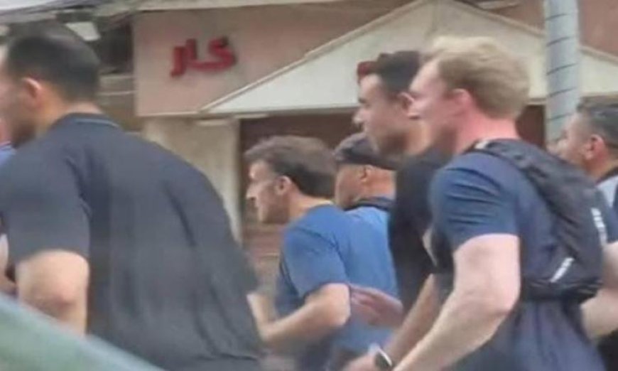 الرئيس الفرنسي يكتشف شوارع سيدي بشر بالإسكندرية من خلال رياضة الجري