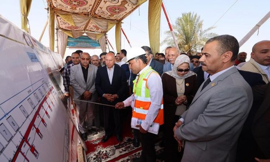وزير النقل يطلق التشغيل التجريبي لكوبري مزلقان أبو شوشة في قنا
