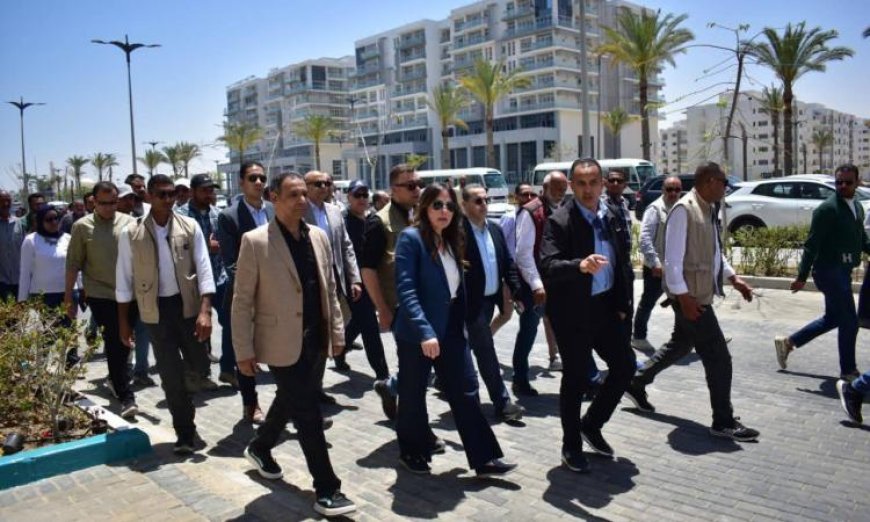 وزيرة الإسكان تؤكد أن مدينة العلمين الجديدة تبرز كنموذج مثالي للمدن الذكية الحديثة