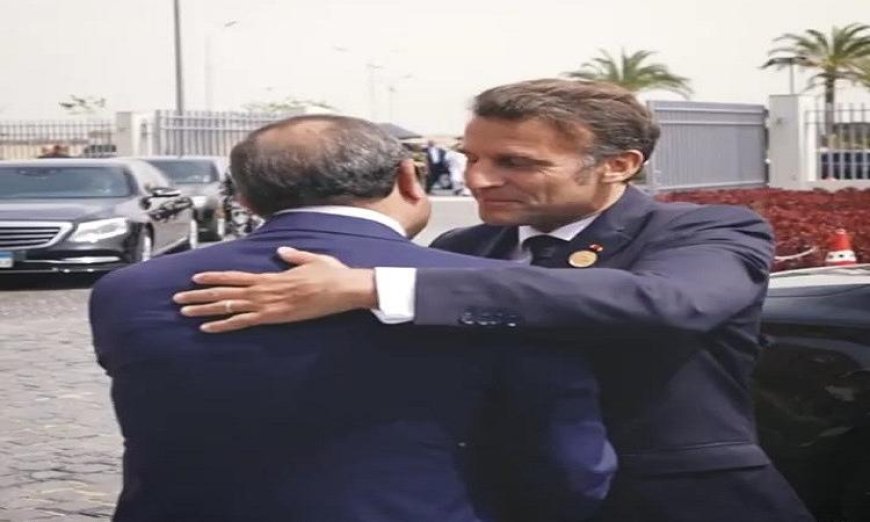 ماكرون يشارك لحظات زيارته للإسكندرية بفيديو على إكس ويعبر عن شكره