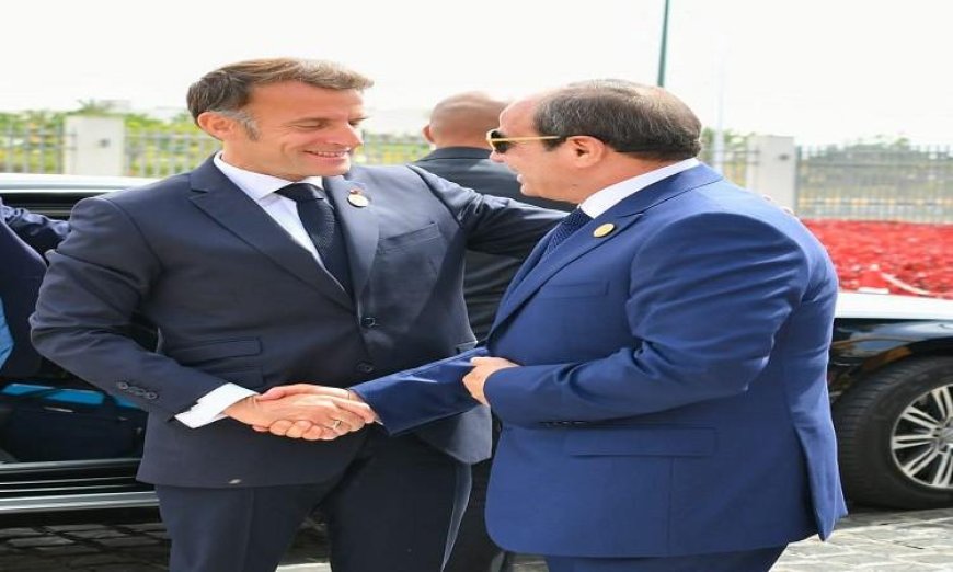 زيارة ماكرون للإسكندرية تبرزها الوكالة اللبنانية للإعلام