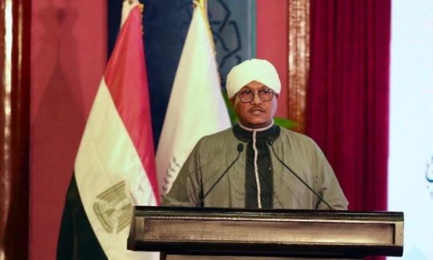 وزير الأوقاف السوداني الأسبق يشيد بمصر كنموذج رائد في تعزيز الوعي الديني