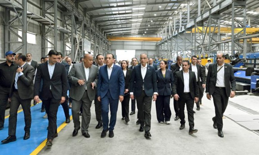 رئيس الوزراء ي inaugurate مصنع شركة جالفا للصناعات الهندسية في مدينة السادس من أكتوبر
