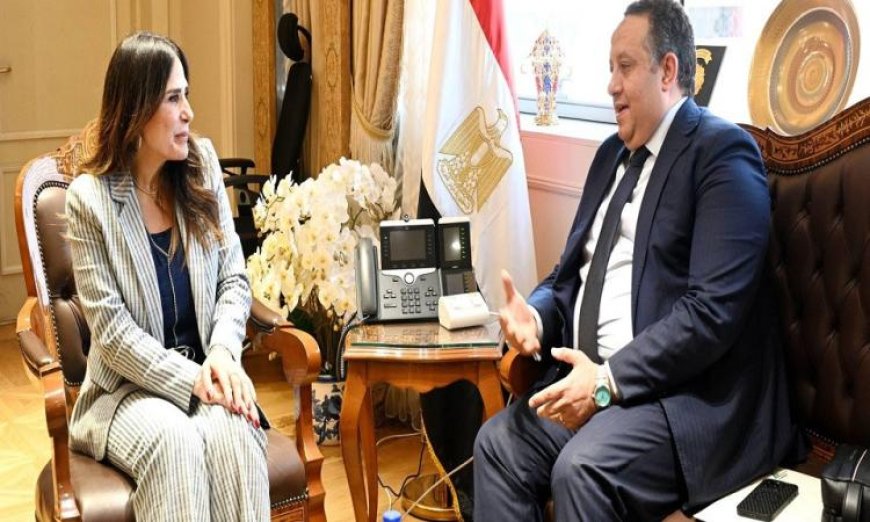 وزيرة الإسكان ونقيب المهندسين يبحثان سبل تعزيز التعاون المشترك لتحقيق التنمية المستدامة