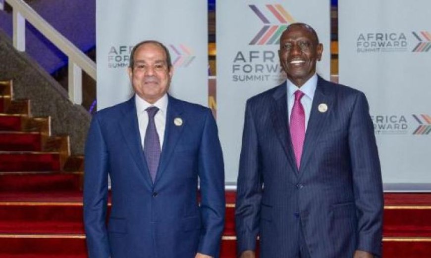 الرئيس السيسي يؤكد عمق العلاقات التاريخية بين مصر وكينيا ويعبر عن اعتزاز البلاد بها
