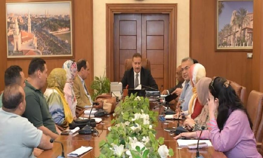 محافظ بورسعيد يشرف على التحضيرات الأخيرة لافتتاح كوبري النصر الجديد