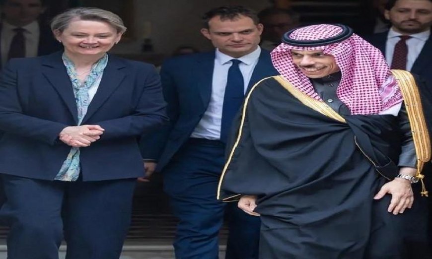 السعودية وبريطانيا تتعاونان لمناقشة تطورات الأوضاع في الشرق الأوسط