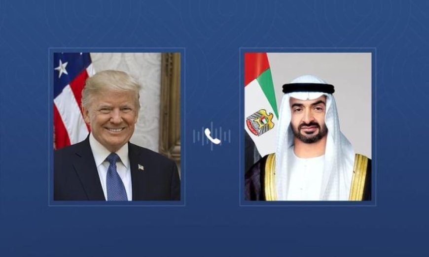 رئيسا الإمارات وأمريكا يجتمعان لمناقشة مستجدات الأوضاع في المنطقة