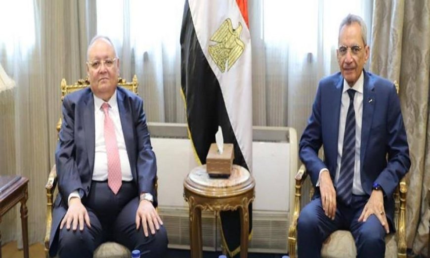 وزير شئون المجالس النيابية يناقش مع رئيس مجلس الدولة سبل تعزيز التعاون المشترك