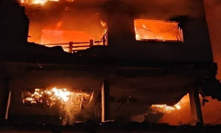 استشهاد 4 فلسطينيين في غارة جوية إسرائيلية على شقة ومركبة في مدينة غزة