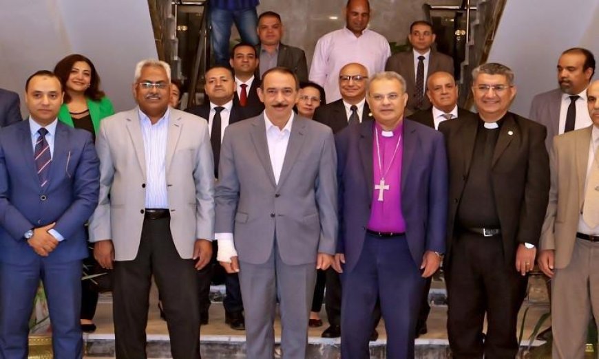 محافظ سوهاج يرحب برئيس الطائفة الإنجيلية في مصر لتعزيز التعاون والتواصل