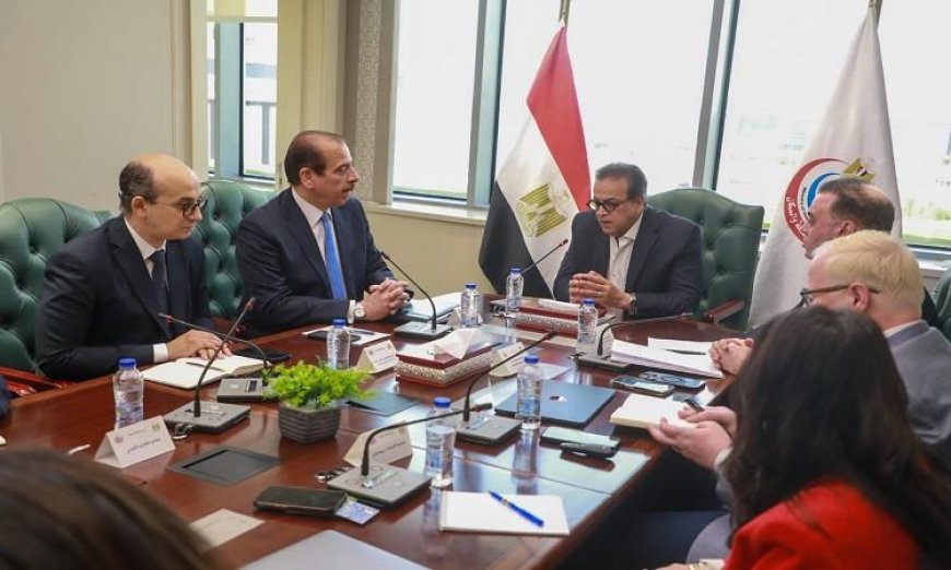 وزير الصحة يستعرض خطة حملة وطنية لزيادة الوعي بالأمراض غير المعدية