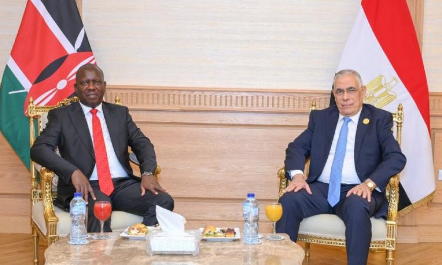 النائب العام يستعرض مع نظيره الكيني سبل تعزيز التعاون القضائي بين مصر وكينيا