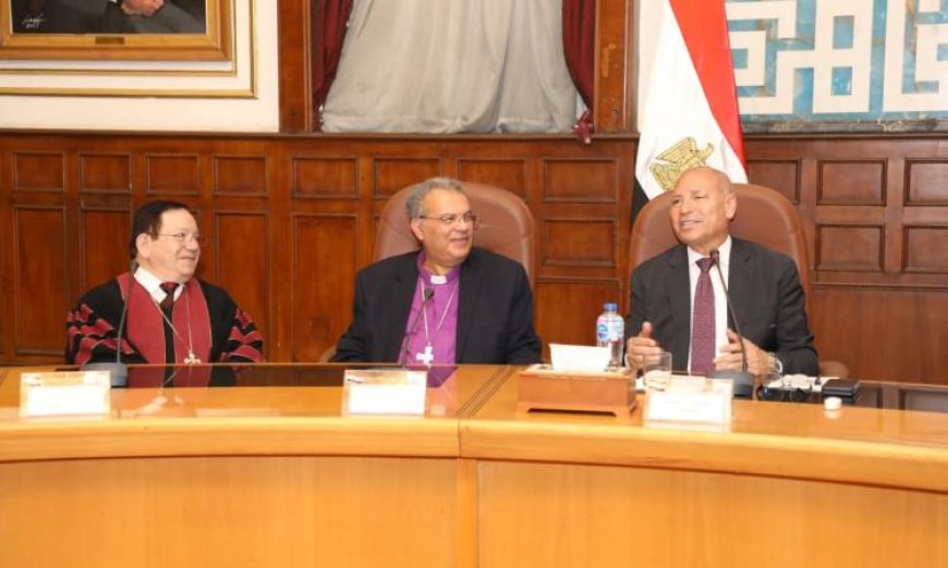 محافظ القاهرة يرحب برئيس الطائفة الإنجيلية بمناسبة عيد الأضحى المبارك