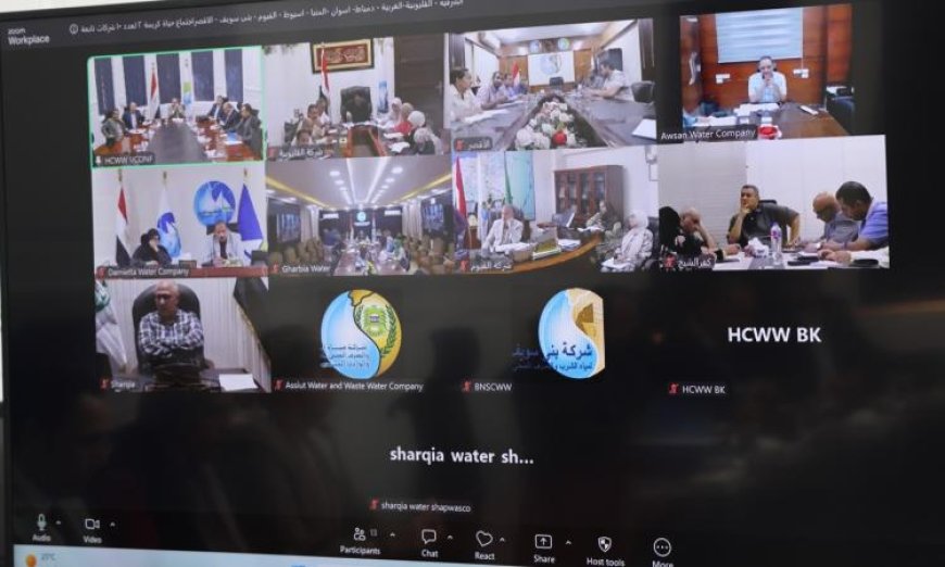 رئيس القابضة للمياه يراقب استعدادات المرحلة الثانية من مشروع حياة كريمة