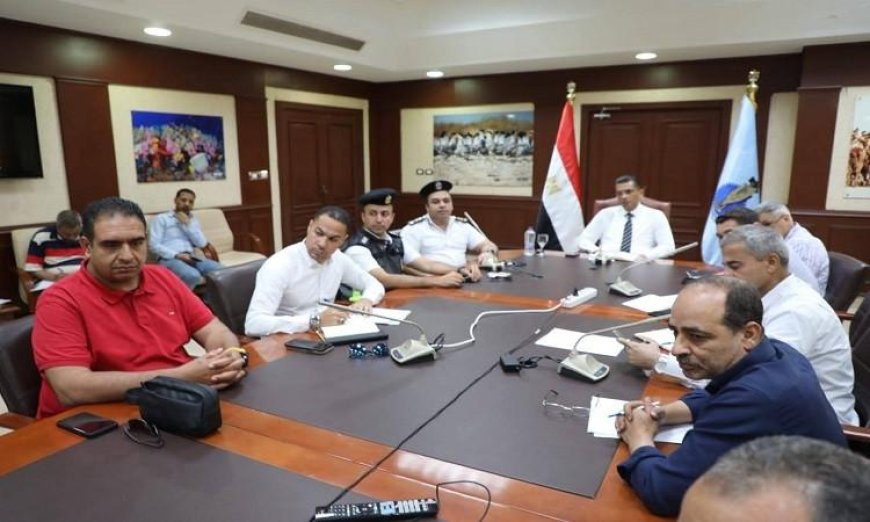 محافظ البحر الأحمر يطلق مشروع الصرف الصحي في الكوثر باجتماع موسع