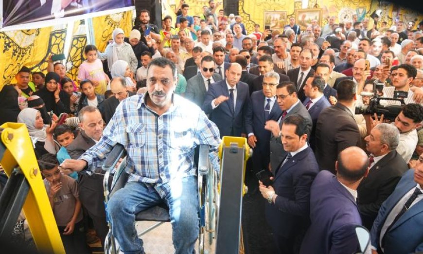 افتتاح وحدة تدريب مهني متنقلة في قرية طيبة بنبروه بحضور وزير العمل والمحافظ
