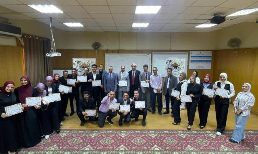 اتحاد الأثريين المصريين يحتفي بالطلاب المتفوقين في مشاريع تخرج جامعة الفيوم