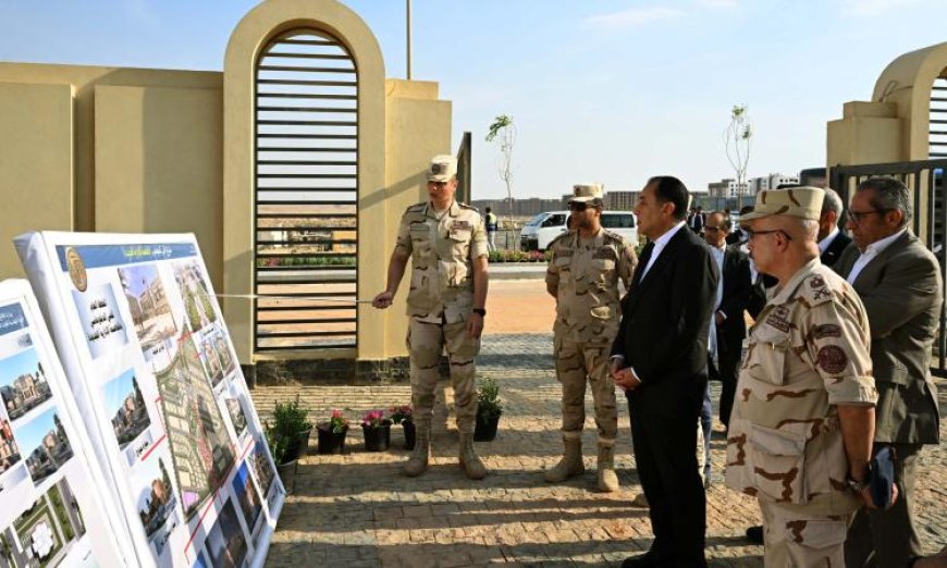رئيس الوزراء يقوم بجولة تفقدية في الحي الدبلوماسي بالعاصمة الإدارية الجديدة