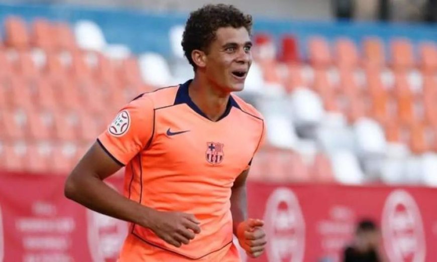 الاتحاد الإسباني يثني على أداء حمزة عبد الكريم المذهل مع شباب برشلونة