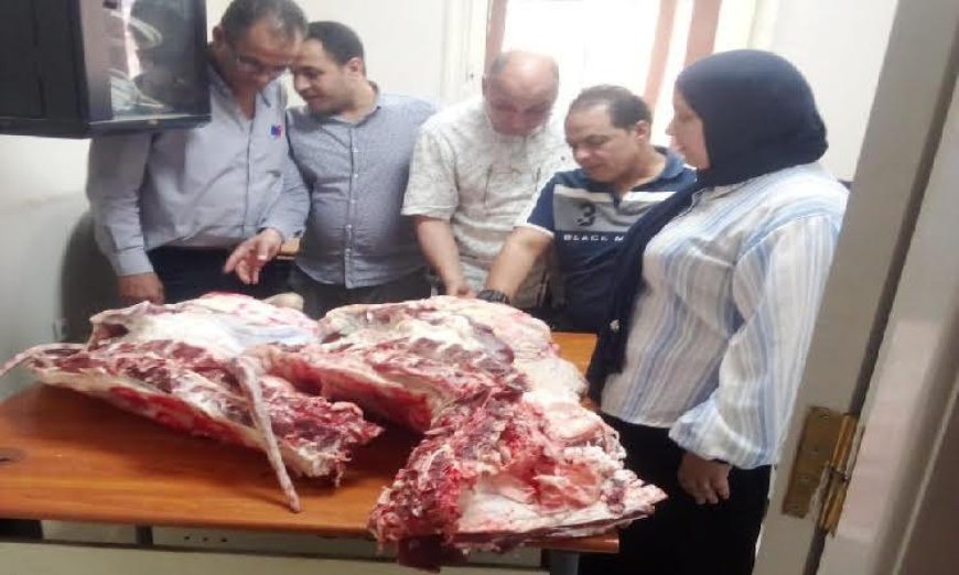 ضبط طن من اللحوم والدواجن والأسماك الفاسدة والمجهولة المصدر في محافظة الغربية