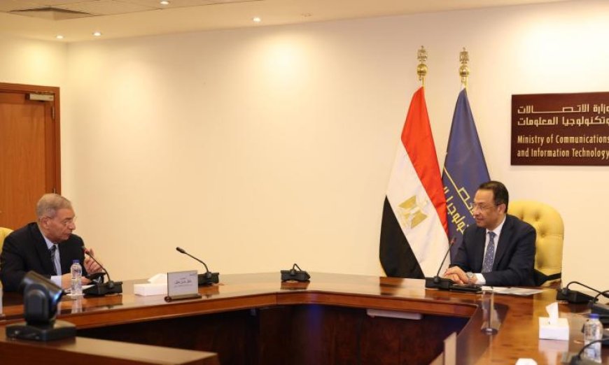 وزير الاتصالات يستعرض مع شعبة الاقتصاد الرقمي سبل تعزيز التعاون لدعم الشركات الناشئة
