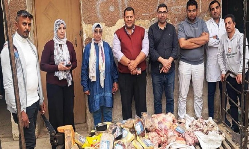 ضبط طن من اللحوم الفاسدة والمصنعات الغذائية غير صالحة للاستخدام في قنا