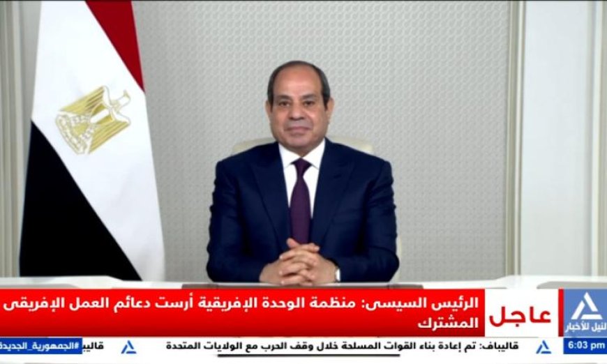 الرئيس السيسي يشدد على أهمية احترام القوانين المنظمة للأنهار الدولية العابرة للحدود