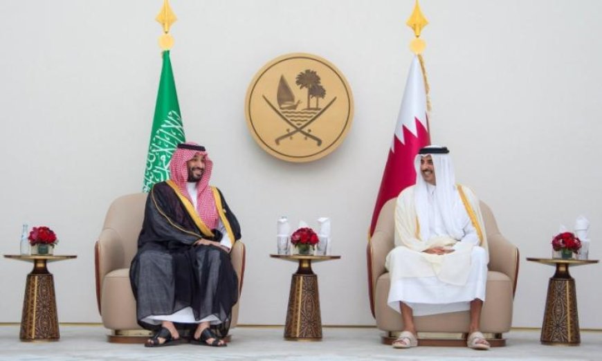 أمير قطر وولي العهد السعودي يتبادلان الآراء حول جهود تهدئة الأوضاع في المنطقة عبر اتصال هاتفي