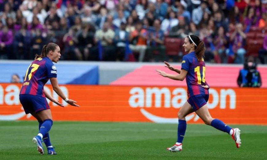سيدات برشلونة يتألقن في النهائي ويحققن لقب دوري أبطال أوروبا على حساب ليون