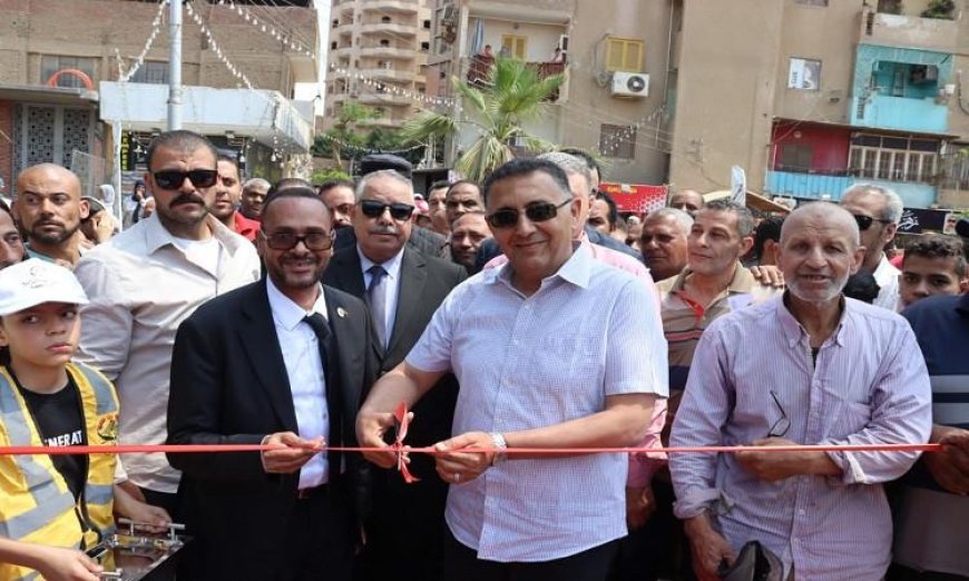 محافظ القليوبية يفتتح معرض الخضار واللحوم المتميز في القناطر الخيرية