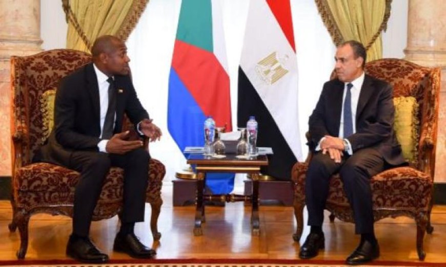 وزير الخارجية يستقبل نظيره القمري لتعزيز التعاون الثنائي بين البلدين