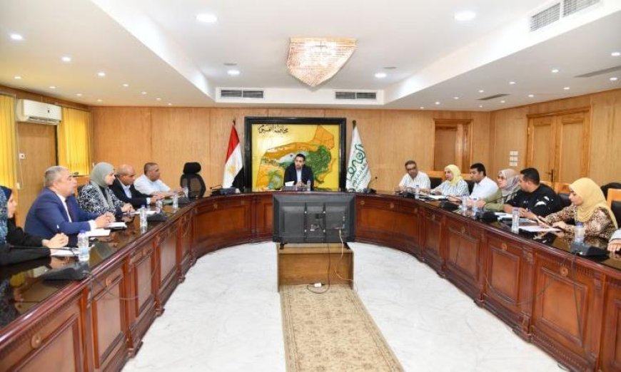 نائب محافظ الفيوم يزور مشروعات القرض الأوروبي ويطلع على الموقف التنفيذي الأخير