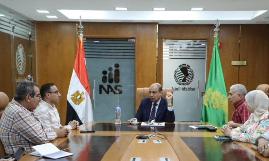 محافظ المنيا يرفع حالة الاستعداد القصوى لمكافحة التعديات على الأراضي والبناء المخالف