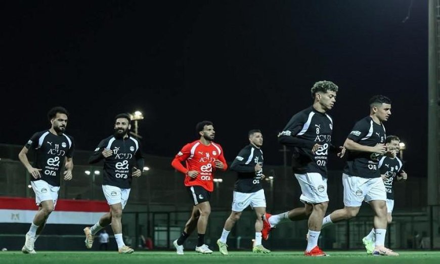 المنتخب الوطني يواصل تدريباته المكثفة استعدادا للمباراة الودية مع روسيا في مركز المنتخبات