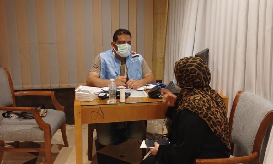 الصحة تعلن تقديم 21899 خدمة في عيادات بعثة الحج المصرية بالأراضي المقدسة