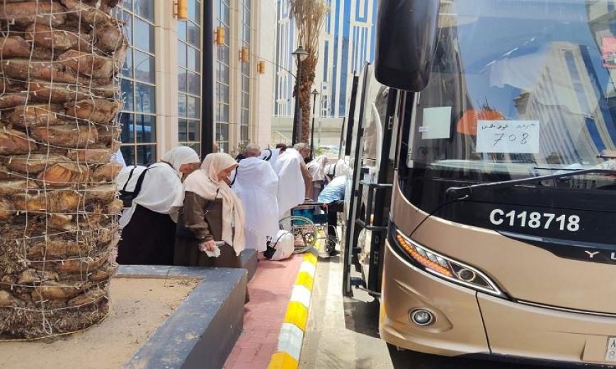 بدء انطلاق حافلات سعودية لنقل 52% من الحجاج المصريين ضمن بعثة السياحة