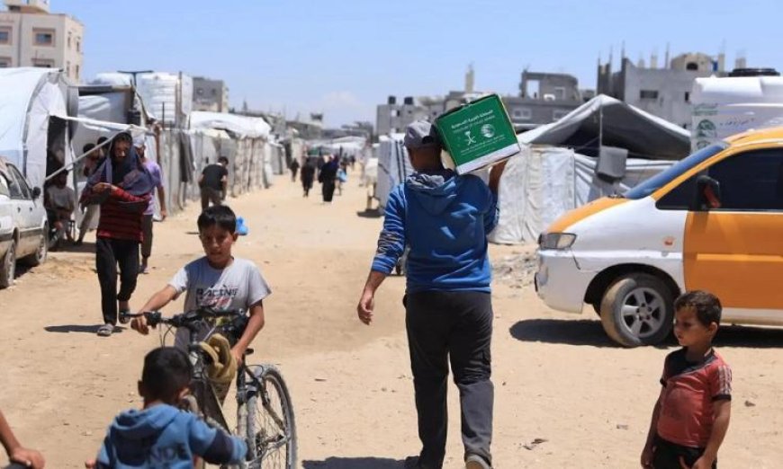 سلمان للإغاثة يعزز جهوده الإنسانية لدعم الشعب الفلسطيني في قطاع غزة