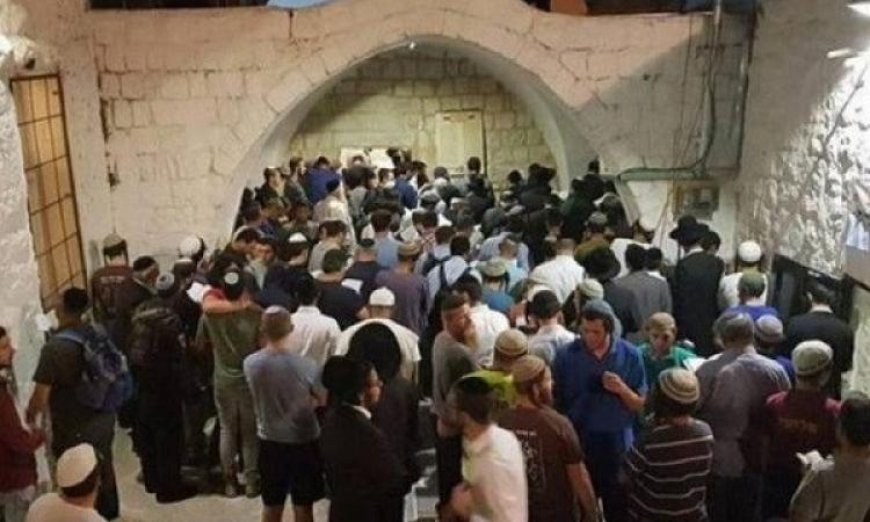 مستوطنون يعتدون على مواقع دينية إسلامية في عورتا بجنوب شرق نابلس